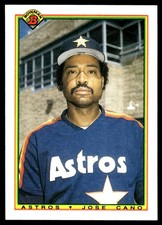 Jose Cano 1990 Bowman #68 Houston Astros MLB READ FREE SHIPPING AutographDen