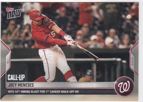 2022 Topps Now 822 Joey Meneses