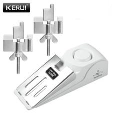 KERUI Door Stop Alarm 120dB Siren & Portable Door Lock for Travel Home Hotel 