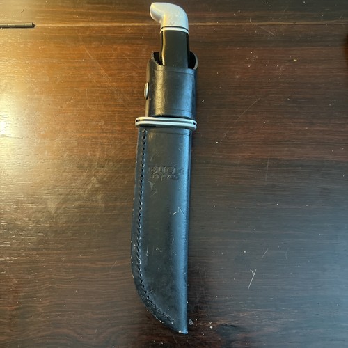 Buck Knife Fixed Blade 119 Special 75th Anniversary Stainless Steel . - Picture 13 of 13