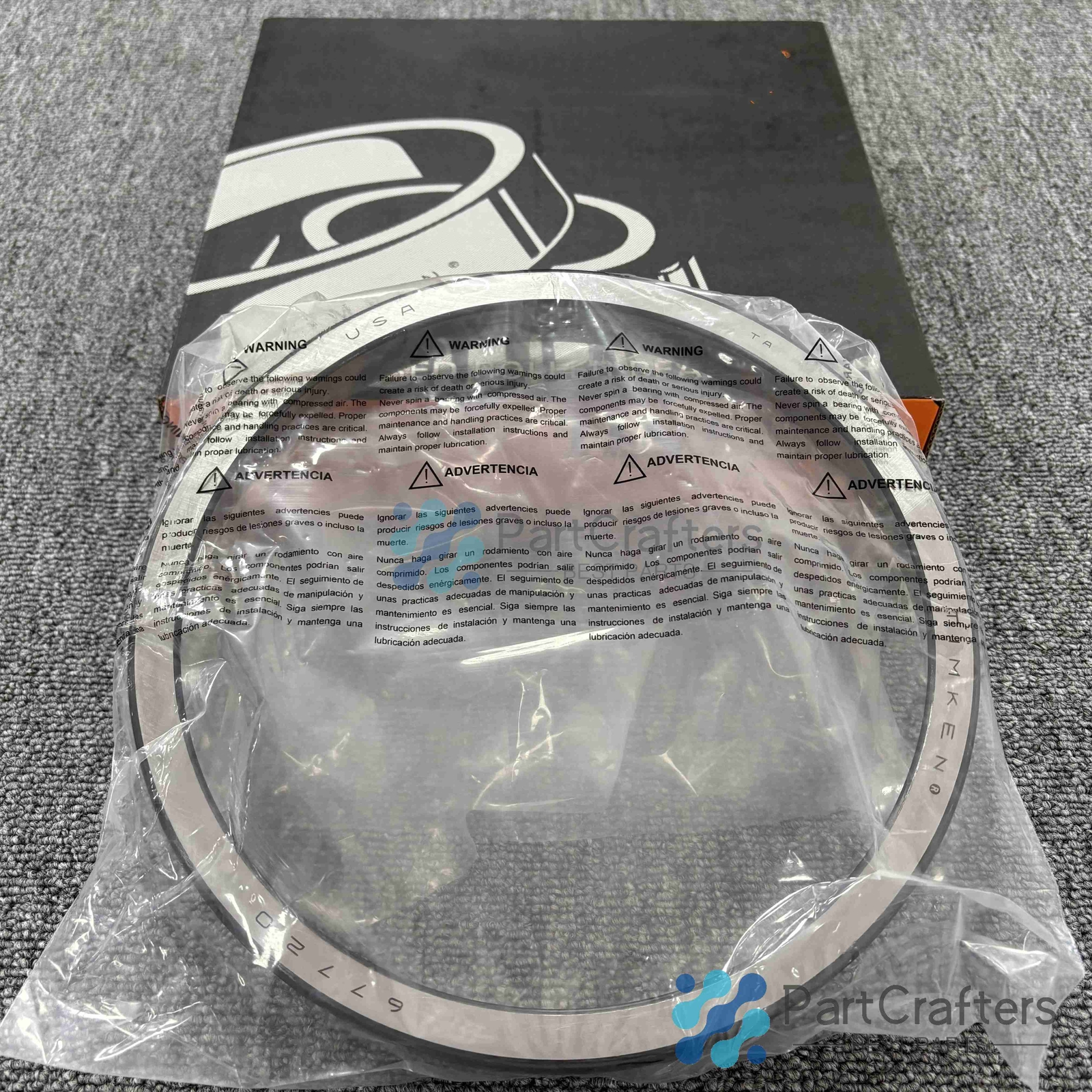 New Steel Tapered Roller Bearing Cup Fit Timken 67720