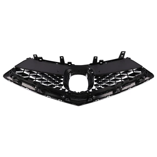Front Bumper Upper Grille W/Chrome Molding For 2017 - 2020 Acura MDX 71121TZ5A00 - Picture 12 of 16