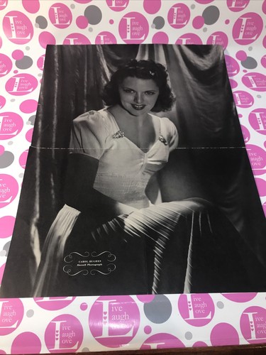 1940's Vargas Poster Print 13.5 X18 Esquire "EXIT" & CAROL HUGHES Hurrell Photo - Picture 4 of 5