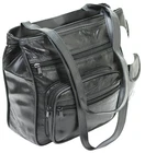 New Women Real Leather Handbag Large Multi Pocket Cabin Bag Shoulder Bag Purse 