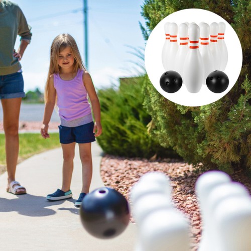 Children Bowling Set Kids Bowling Toy Indoor Sports Games Toddlers - Picture 2 of 12