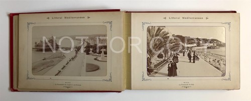 CÔTE D’AZUR ALBUM Original Photos Circa 1900 Diff by Jules Boudet Nice Albumen R - Picture 4 of 12