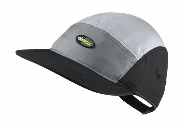 Nike Air Max AW84 AeroBill Cap Unisex Black Gray Hat 891297 065 Nike Air Max AW84 AeroBill Cap Unisex Black Gray Hat 891297 065