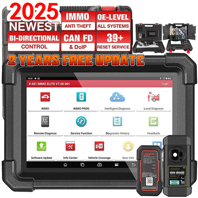 2025 LAUNCH X431 IMMO Elite Schlüssel Programmier KFZ Diagnosegerät Mit X-PROG 3