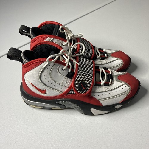 Men’s Nike Air Max Pro Streak White University Red Men’s Size 9.5 Shoes Sneakers - Picture 2 of 14