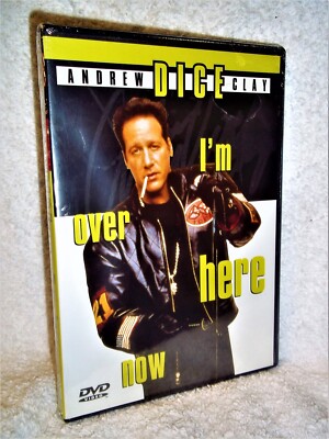 Andrew Dice Clay Im Over Here Now (DVD, 2000) macho brash offensive standup fun