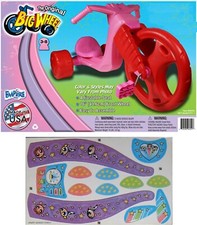 The Original Big Wheel 16" Tricycle - Pink Pedal Master w/Powerpuff Girls Decals