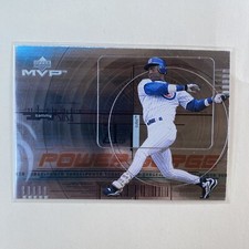1999 Upper Deck MVP Power Surge Chicago Cubs Baseball Card #P2 Sammy Sosa