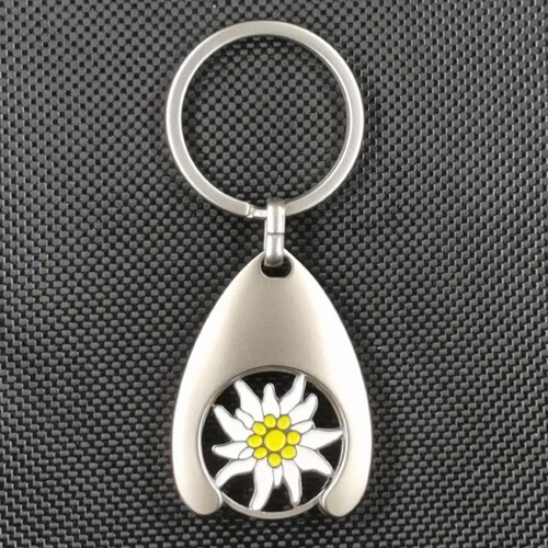 Schlüsselanhänger mit Einkaufswagen Chip EKW Chip Edelweiss Edelweiß