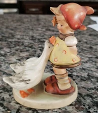 Goebel M.I. Hummel # 47 3/0 "Goose Girl" TMK-2 Full Bee 4" Tall Closed Edition