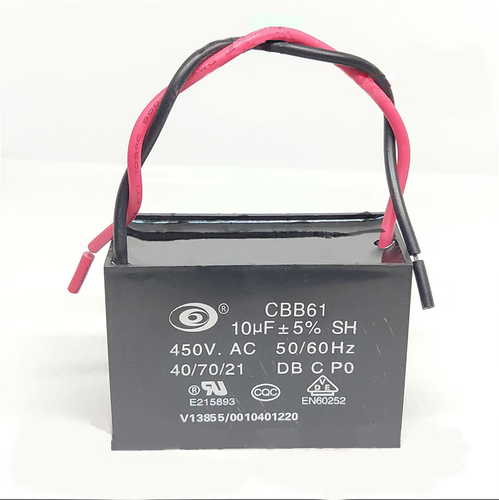 1/5/10pcs 1/2/8/12/30~50UF 450VAC CBB61Fan Start Motor Running Capacitor 50/60Hz - Afbeelding 2 van 2