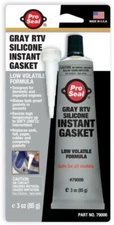 12 Pack Pro seal 3 oz. Gray RTV Silicone Instant Gasket New