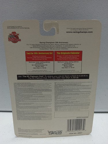 NASCAR Racing Champions Special Edition 1999 Edition Toys'R'Us - 10Years - Picture 2 of 3