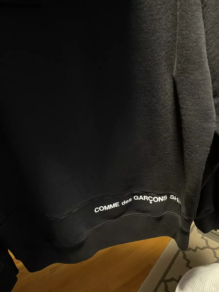 Supreme X Comme Des Garçons CDG Split Box logo hoodie - Size Large