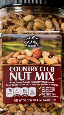 Savanna Orchards Country Club Nut Mix, 36 Ounce