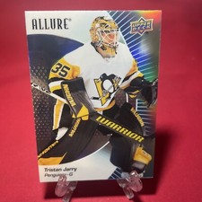 Tristan Jarry 2023-24 UD Allure Base Card #11 Penguins C655