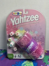 Hasbro Pink Fuzzy Yahtzee Game 2009 New Sealed RARE