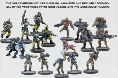 Mantic Star Saga 28mm Kickstarter Exclusive Figures!
