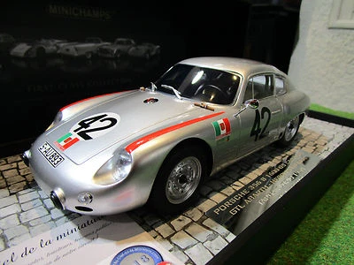 PORSCHE 356B 1600 GS CARRERA GTL TARGA FLORIO 1962 au 1/18 MINICHAMPS 107626842 - Photo 1/4