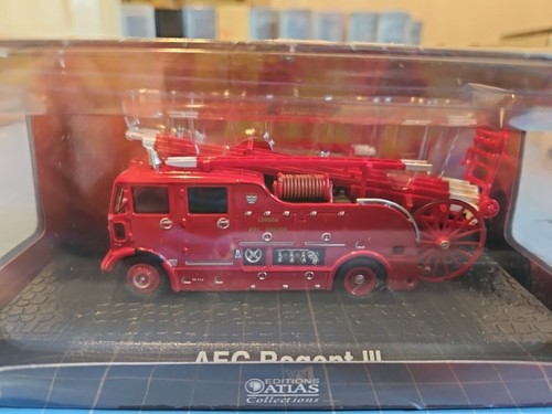 Atlas Editions AEC Regent III Fire Engine ‘London Fire Brigade’, BNIB 1:72 Scale - Picture 2 of 4