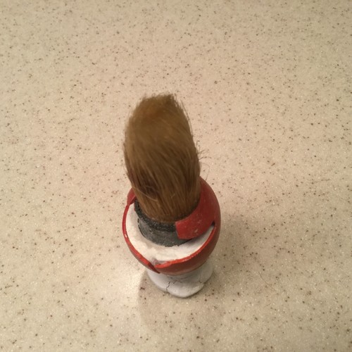 Vintage Men's Shaving Barber Brush Animal Hair Broken Bristles NICE - Picture 8 of 8