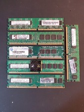 6 x Assorted PC2 Memory Modules 5.5GB Total