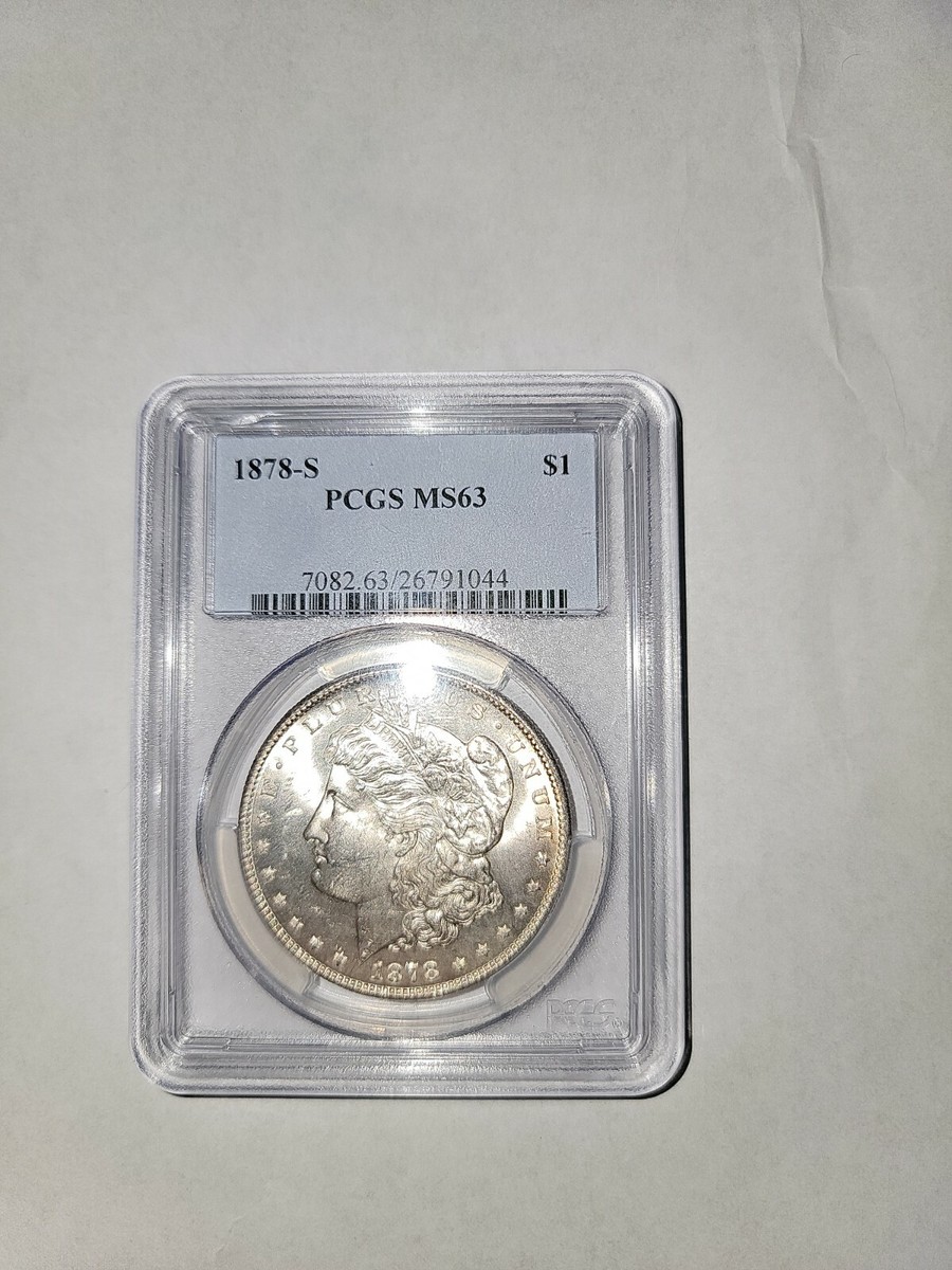 ★PCGS 【 MS63 】『 超ハイグレード』ラスターがかなりきれいです ☆PCGS 【 MS63 】『 超ハイグレード』ラスターがかなりきれいです