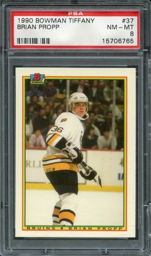 1990 Bowman Tiffany Brian Propp #37 card