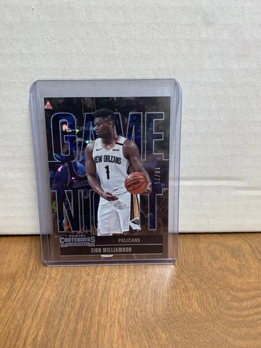 2020-21 Panini Contenders Basketball 10/25 Zion Williamson Game Night Crack Ice