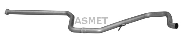 Asmet Abgasrohr Hosenrohr Mitte FüR Opel Insignia A Caravan G09 2.0 Cdti 05.212-image