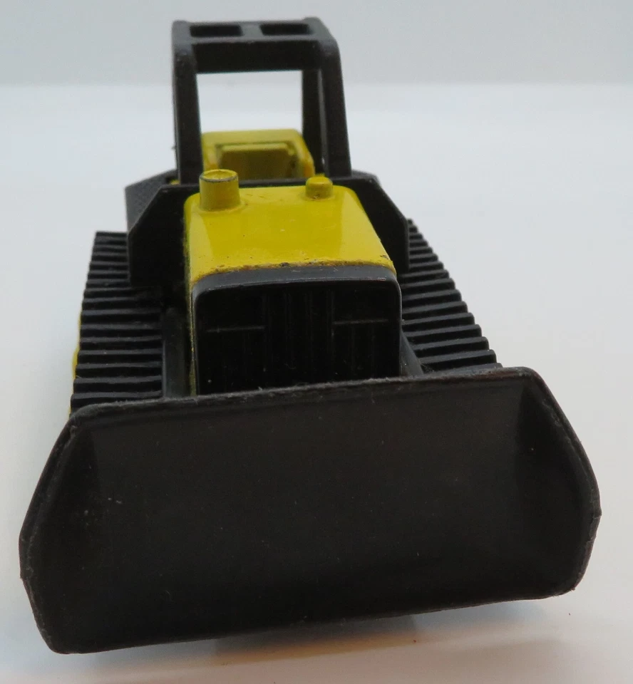 Vintage 1994 Yellow Black Tonka Corp Bulldozer 1/64 Diecast 3.5" Construction To - Image 3 of 4