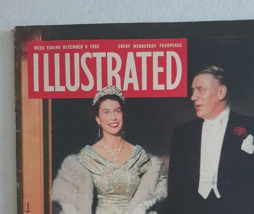 December 6th 1952 edition of Illustrated covering the Queens choice of clothes - Picture 2 of 3