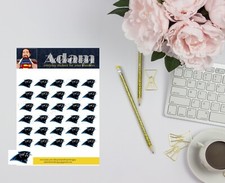 Carolina Panthers Planner Stickers