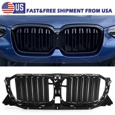 For 2018-2021 BMW X3 G01 X4 G02 LCI Front Active Air Shutter Grille 51745A1DA48