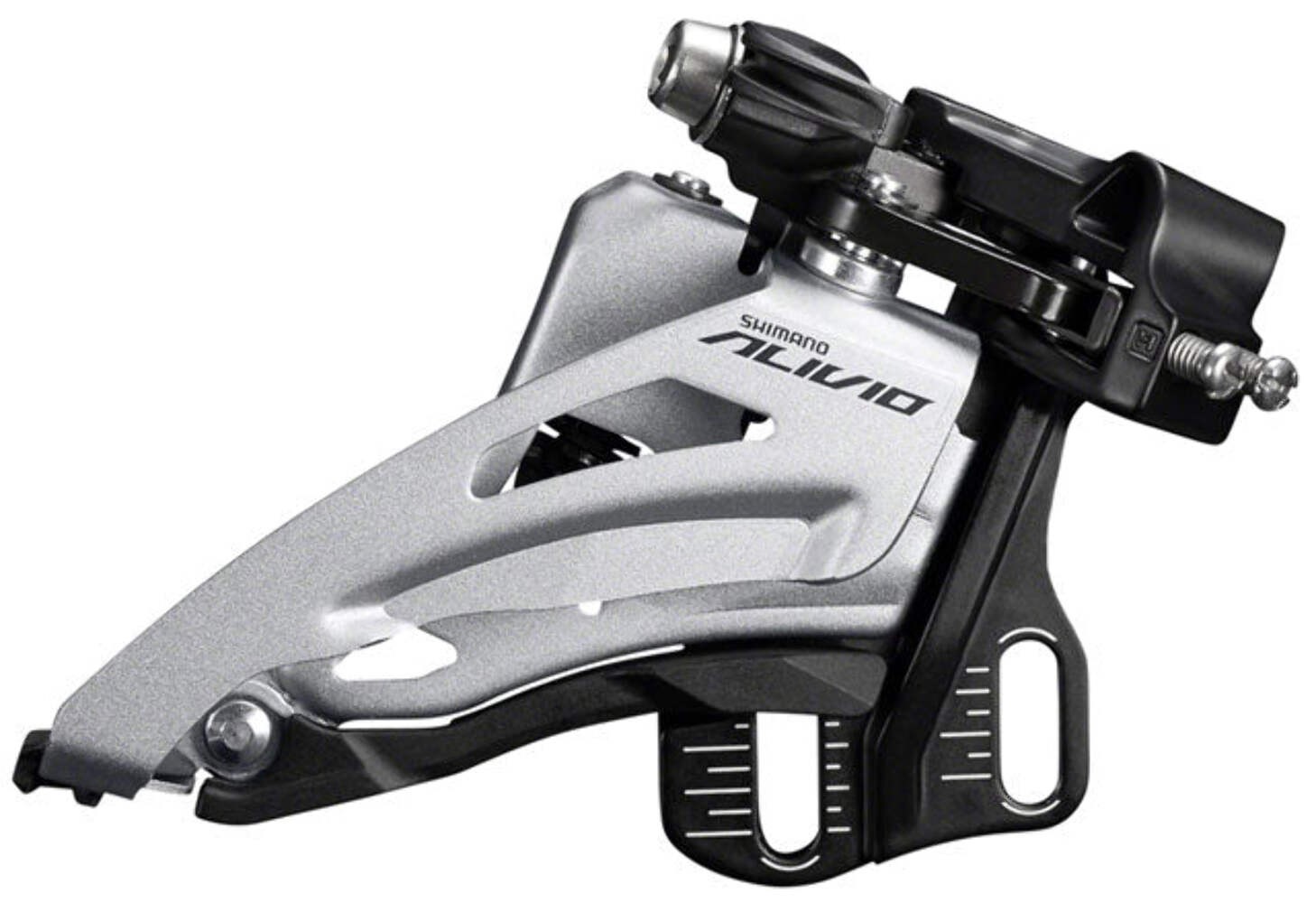 Shimano Alivio FD-M3120-E Front Derailleur - 2x9-Speed Side Swing Front Pull 7290₽