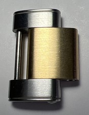 Genuine Tudor Two Tone Silver  Gold Rivet Link  Screw For 79833 Black Bay GMT