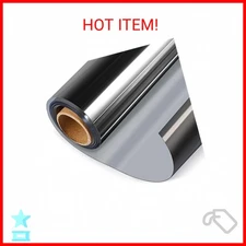 HIDBEA One Way Window Film, Daytime Privacy Sun Blocking Reflective Window Film 