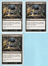 Diabolic Tutor x3 3x 2003 MTG Core Set 8th Edition Black Unc Sorcery LP - NM AZ1