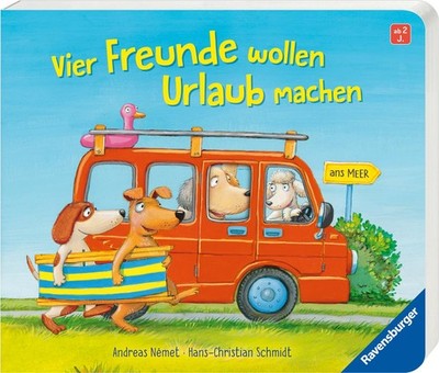 Hans-Christian Schmidt Andrea Vier Freunde wollen Urlaub (Paperback) (UK IMPORT)