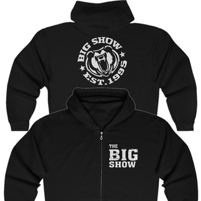 The Big Show Est 1995 Black Zipper Hoody | eBay
