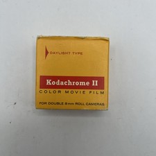 Vtg Kodachrome II Movie Film Double 8mm Daylight 25 Ft Exp Dec 72 new old stock