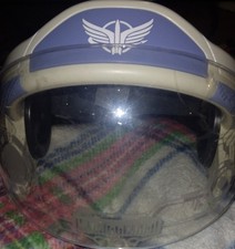 Mobile Suit Gundam Cosplay Helmet with Clear Visor and Emblem
