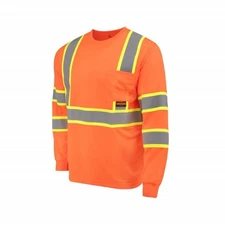 Radians ST41-3POS-S High Visibility/T-Shirts Hi-Vis Orange - Size S 1EA