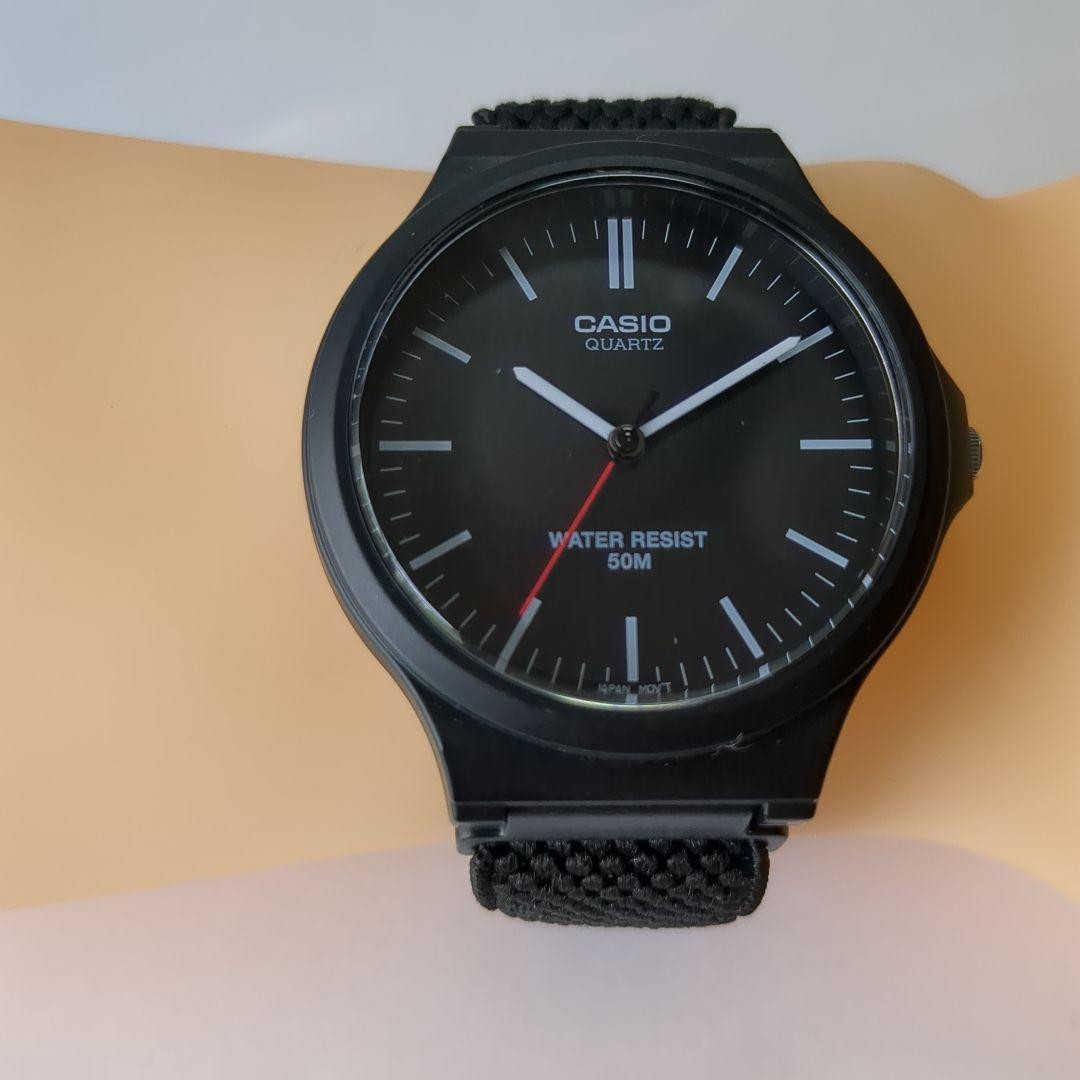 Custom Casio MW-240 Watch with Adjustable Telescopic Belt