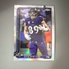 Topps Chrome Mark Andrews Baltimore Ravens NFL Football Card #23 Chrome
