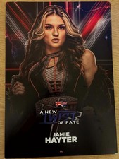 Jamie Hayter A4 Print - Official 1PW "A New Twist of Fate" Merchandise